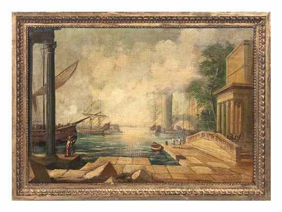 Appraisal: Artist Unknown th century Venice Scene oil on canvas x