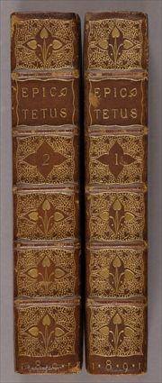 Appraisal: DOVES BINDERY EPICTETUS DISCOURSES London George Bell Octavo volumes Bound