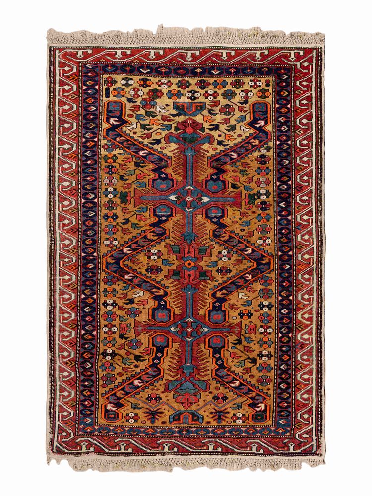 Appraisal: A Caucasian Zeichur Kuba Rug A Caucasian Zeichur Kuba Rug