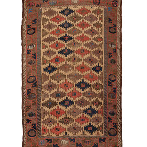 Appraisal: A Baluch Wool Rug Late th Century feet inches x