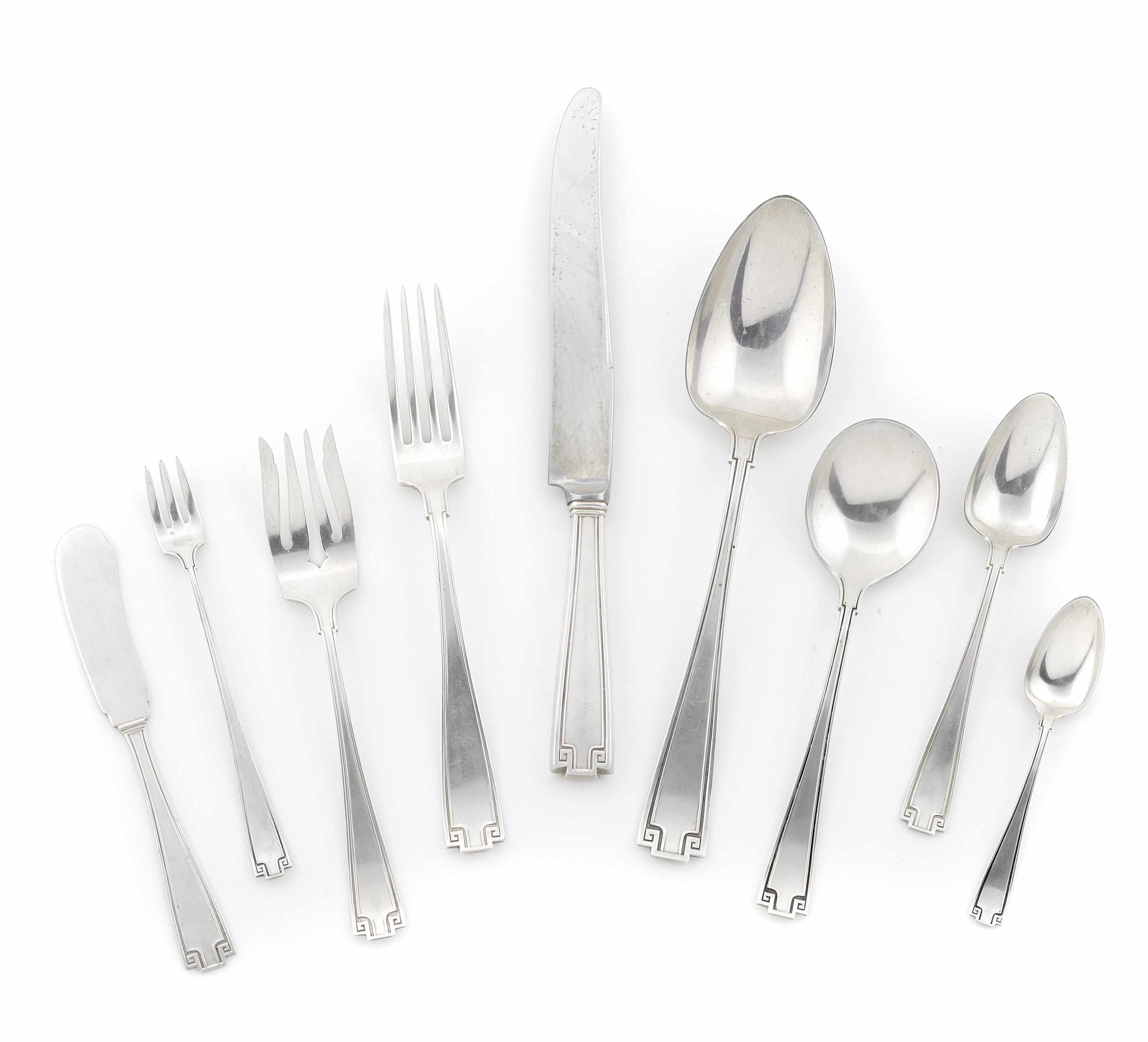 Appraisal: An American sterling silver flatware service for six Gorham Mfg