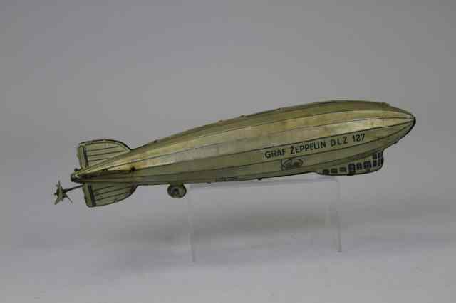 Appraisal: ZEPPELIN Tippco lithographed tin reads DLZ- on sides rear prop