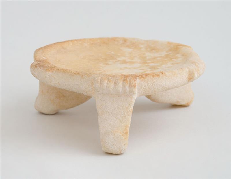 Appraisal: MARBLE TRIPOD BASE POSSIBLY GREEK x in Property from the