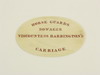 Appraisal: ENGRAVED IVORY ROYAL PASS - Extremely Rare Pass from the