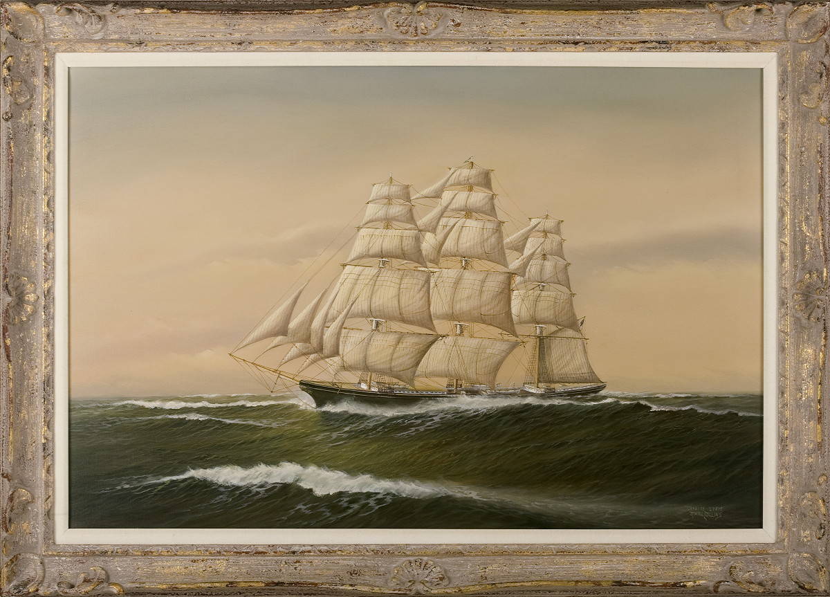 Appraisal: EARL E COLLINS AMERICAN - THE CLIPPER SHIP quot GRANITE