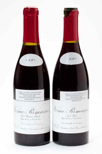 Appraisal: Vosne Romanee total bottlesVintage Leroy Les Beaux Monts lwisl Vintage