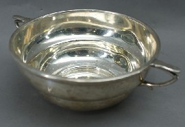 Appraisal: A Sterling silver sugar bowl by Hardy Bros Birmingham