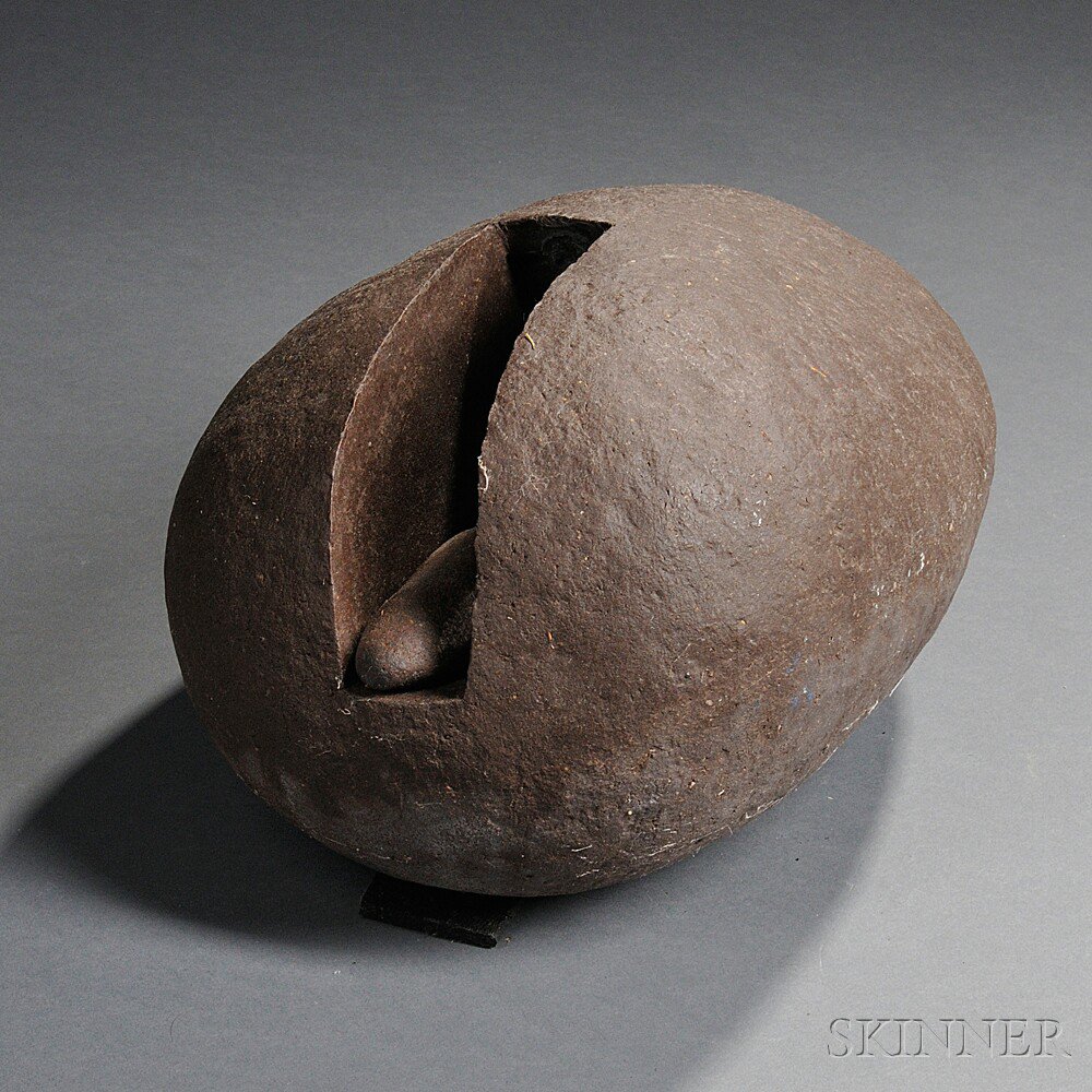 Appraisal: Keiji Ito Moderation of a Defeated Man Ceramic Sculpture Stoneware