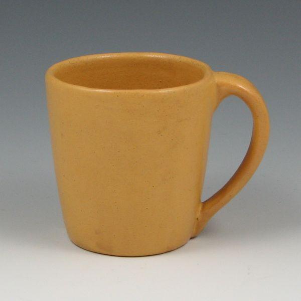 Appraisal: Paul Revere Pottery cup in matte yellow from Marked P