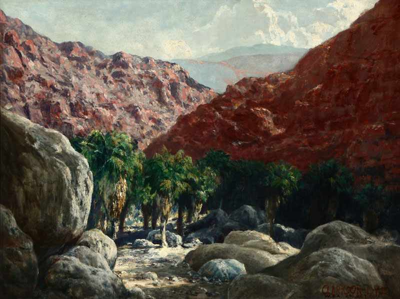 Appraisal: Clarkson Dye - Los Gatos CA Palm Canyon in Borrego