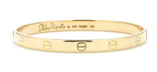 Appraisal: A CARTIER BRACELET BY ALDO CIPULLO A CARTIER BRACELET BY