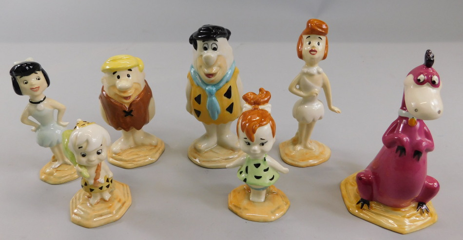 Appraisal: A Beswick Flintstones collection to include Pebbles Flintstone Bamm-Bamm Rubble