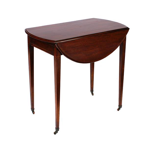 Appraisal: A Sheraton style pembroke table height in overall width in