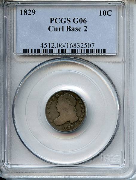 Appraisal: C Curl Base Good PCGS JR- R Steel-gray color and