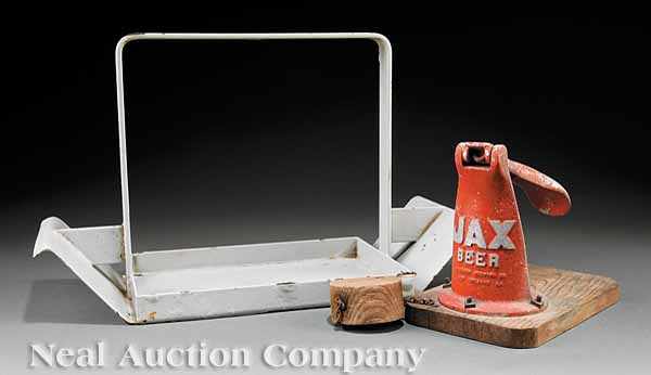 Appraisal: A Vintage Jax Brewery Can Opener first half th c