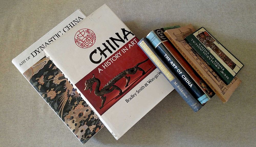 Appraisal: Chinese Art Reference Books ART OF DYNASTIC CHINA by William