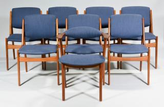 Appraisal: Set Vamo Sonderborg Dining Chairs att Arne Vodder A set