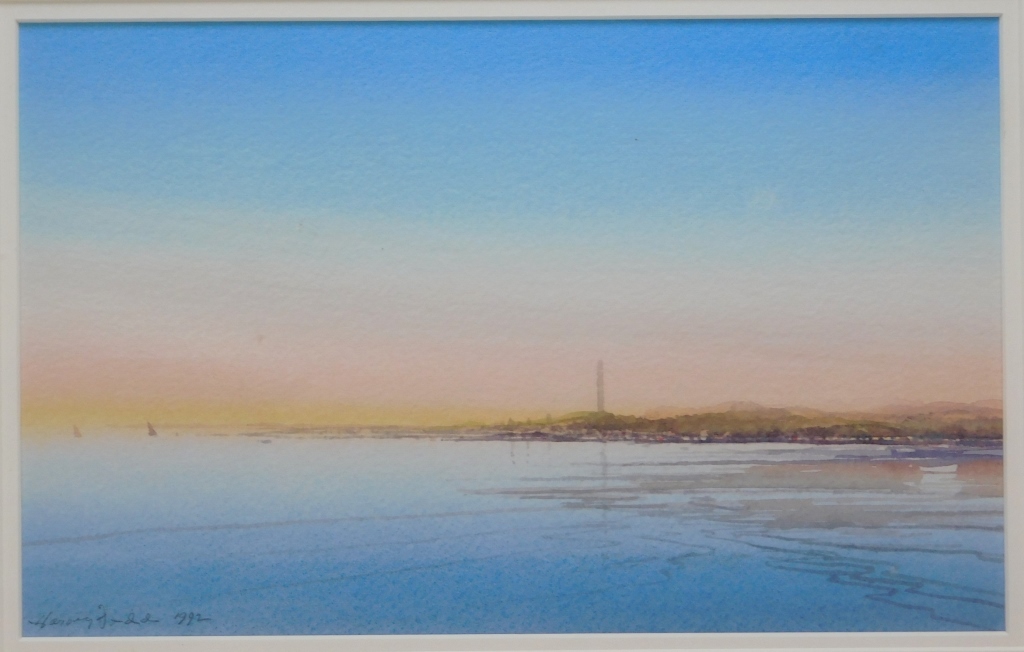 Appraisal: HARVEY DODD PROVINCETOWN WATERCOLOR PAINTING Massachusetts - Depicts Provincetown Massachusetts'