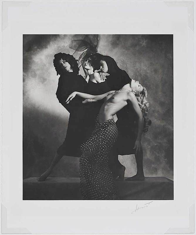 Appraisal: Horst P Horst German America - Zoli Models signed print