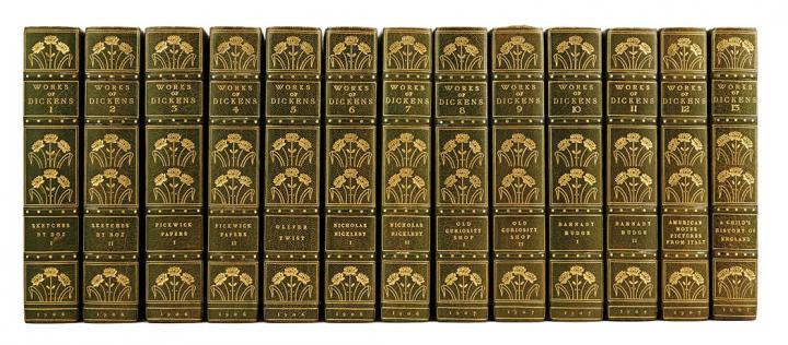 Appraisal: DICKENS CHARLES The Works of Charles Dickens London Chapman and