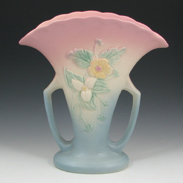 Appraisal: Hull Wildflower W- - Vase - Mint Wildflower handled vase