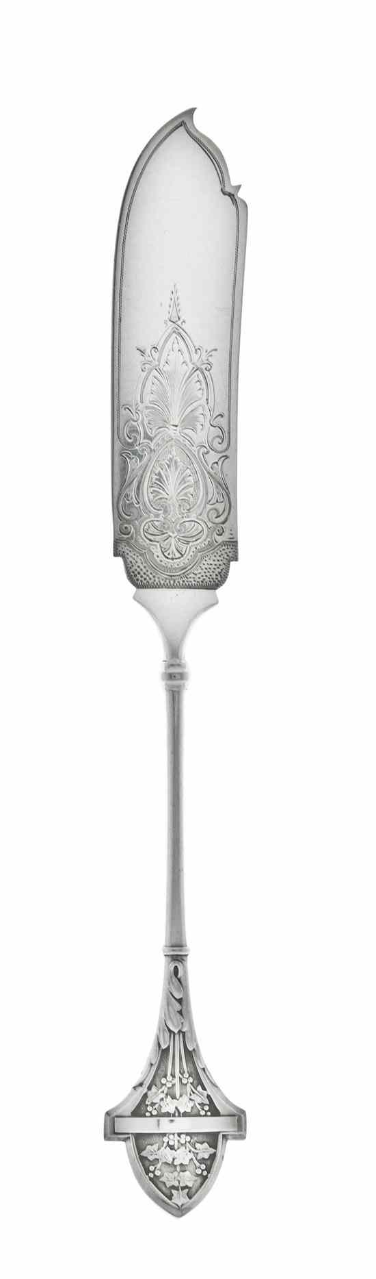 Appraisal: An American Aesthetic Sterling Silver Butter Server Gorham in the