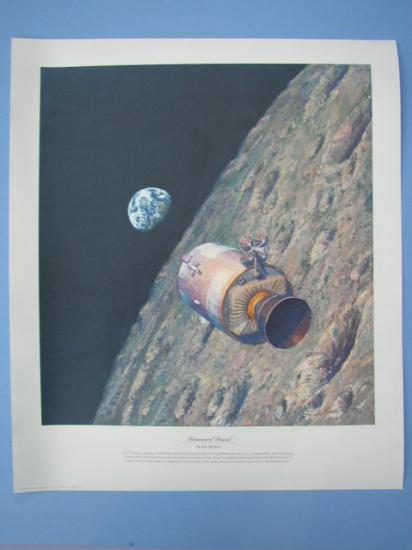 Appraisal: BEAN ALAN Homeward Bound Limited edition color lithograph Signed by