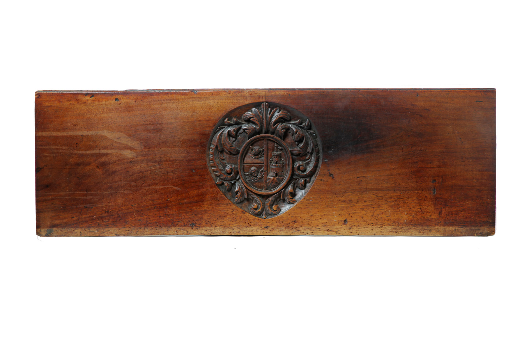 Appraisal: EUROPEAN CARVING Nineteenth century On a mahogany board possibly a