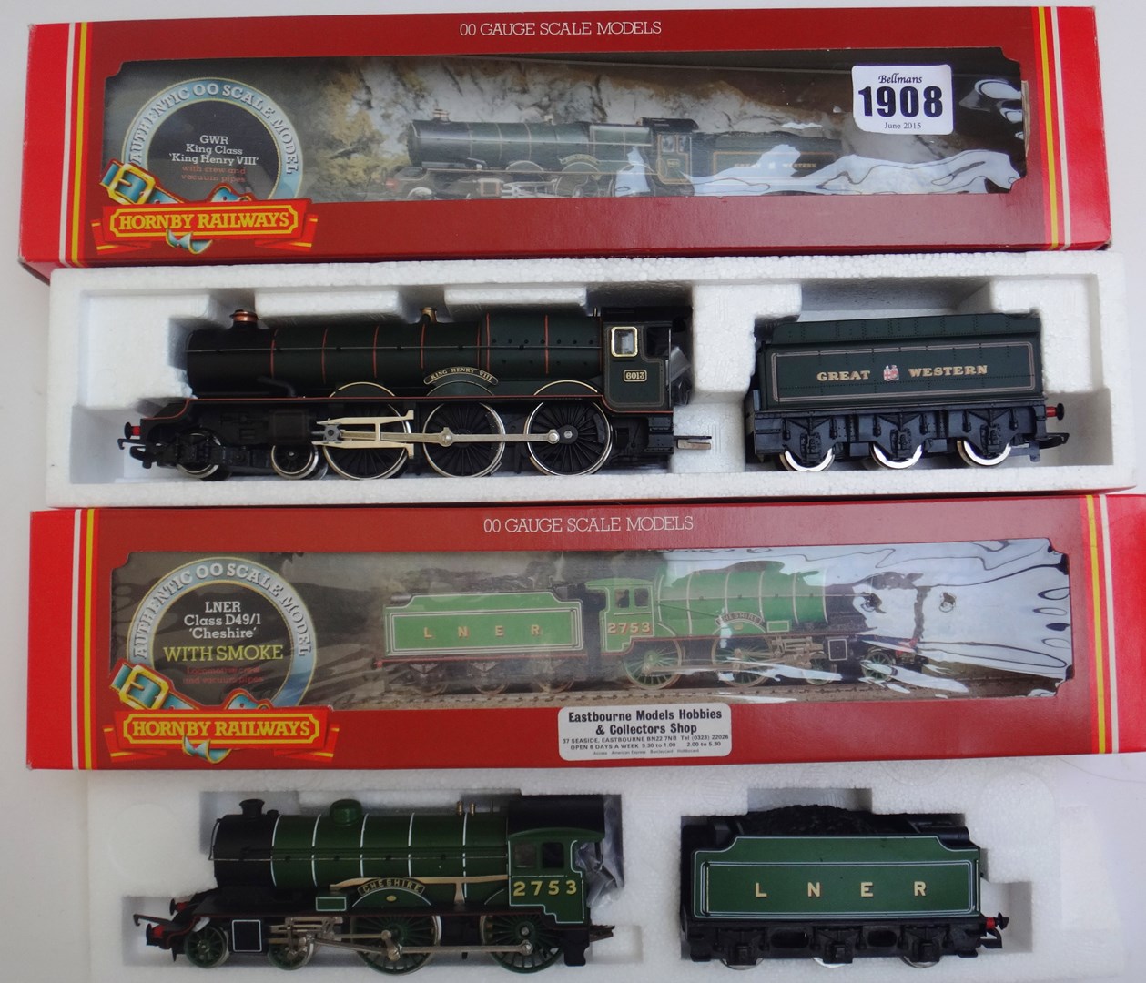 Appraisal: A Hornby gauge locomotive and tender 'King Henry VIII' boxed