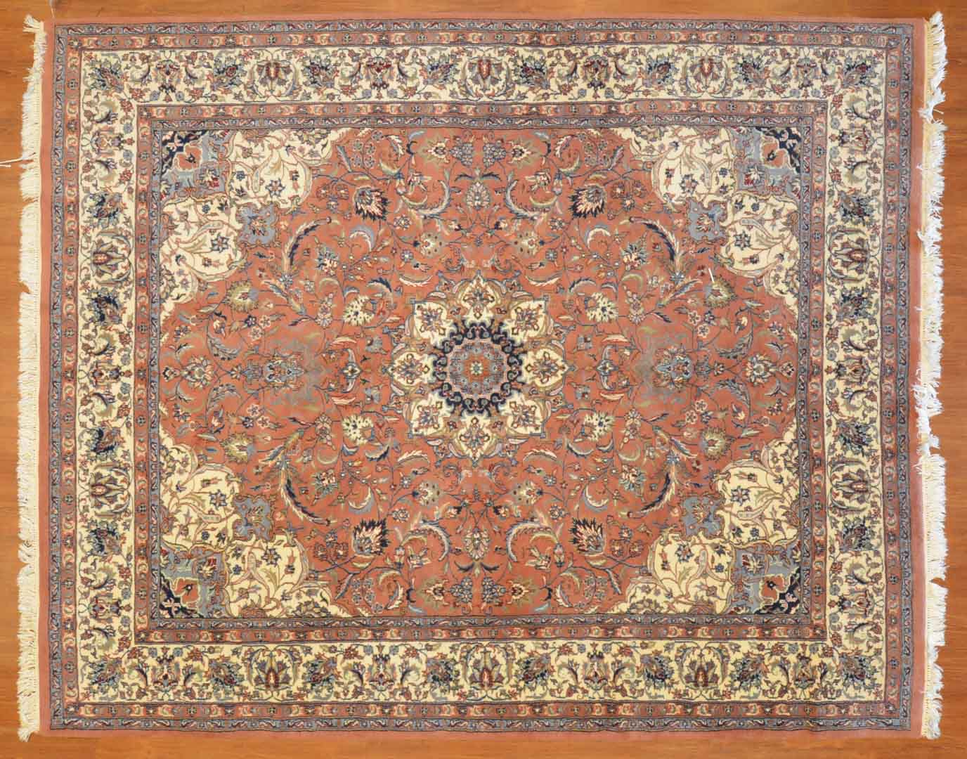 Appraisal: Indo Jaipur rug approx x India circa Condition Very slight