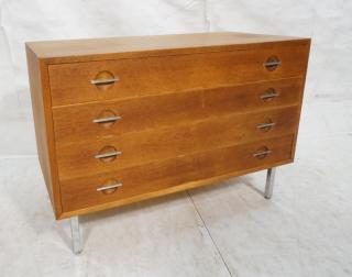 Appraisal: HANS J WEGNER for RY MOBLER Bachelors Chest dr HANS