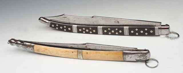 Appraisal: A FRENCH STEEL CLASP KNIFE by Duchez Nontron with folding