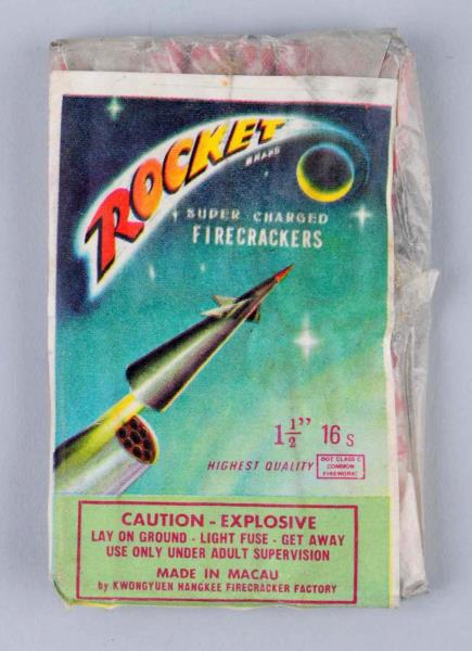 Appraisal: Rocket -Pack Firecrackers - Class three Made in Macau by