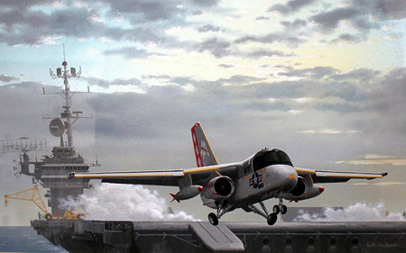 Appraisal: WOODCOCK KEITH U S NAVY LOCHEED 'VIKING' TAKING OFF FROM