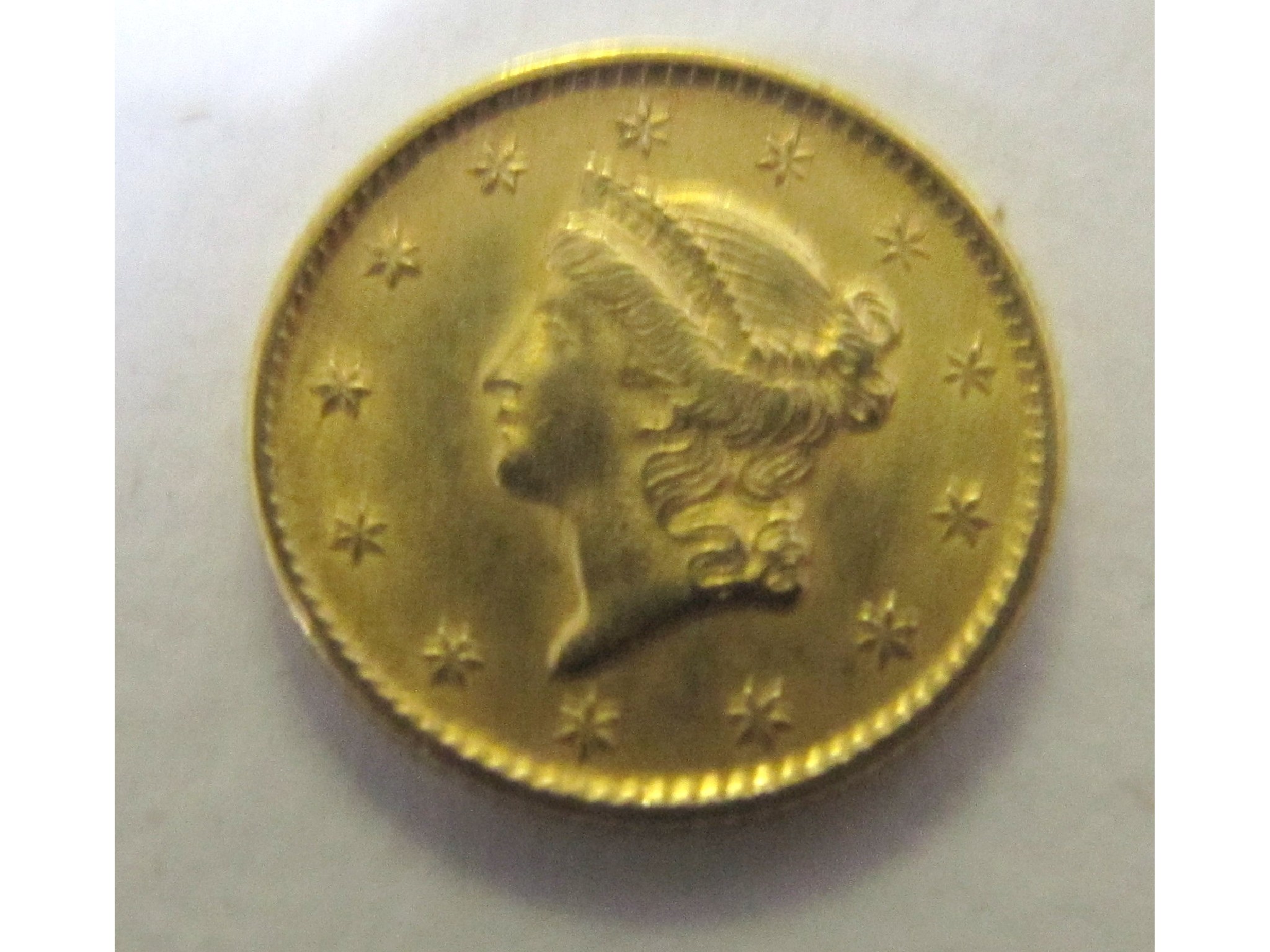 Appraisal: USA Liberty Head gold one dollar good very fine