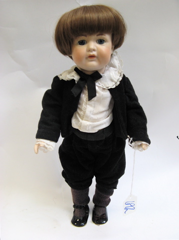 Appraisal: GERMAN BISQUE HEAD CHARACTER BOY DOLL by Kammer Reinhart Simon