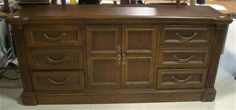 Appraisal: CUSTOM MADE WOODEN DRESSER