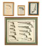 Appraisal: LOT OF REMINGTON ADVERTISING Including Large framed flyer P of