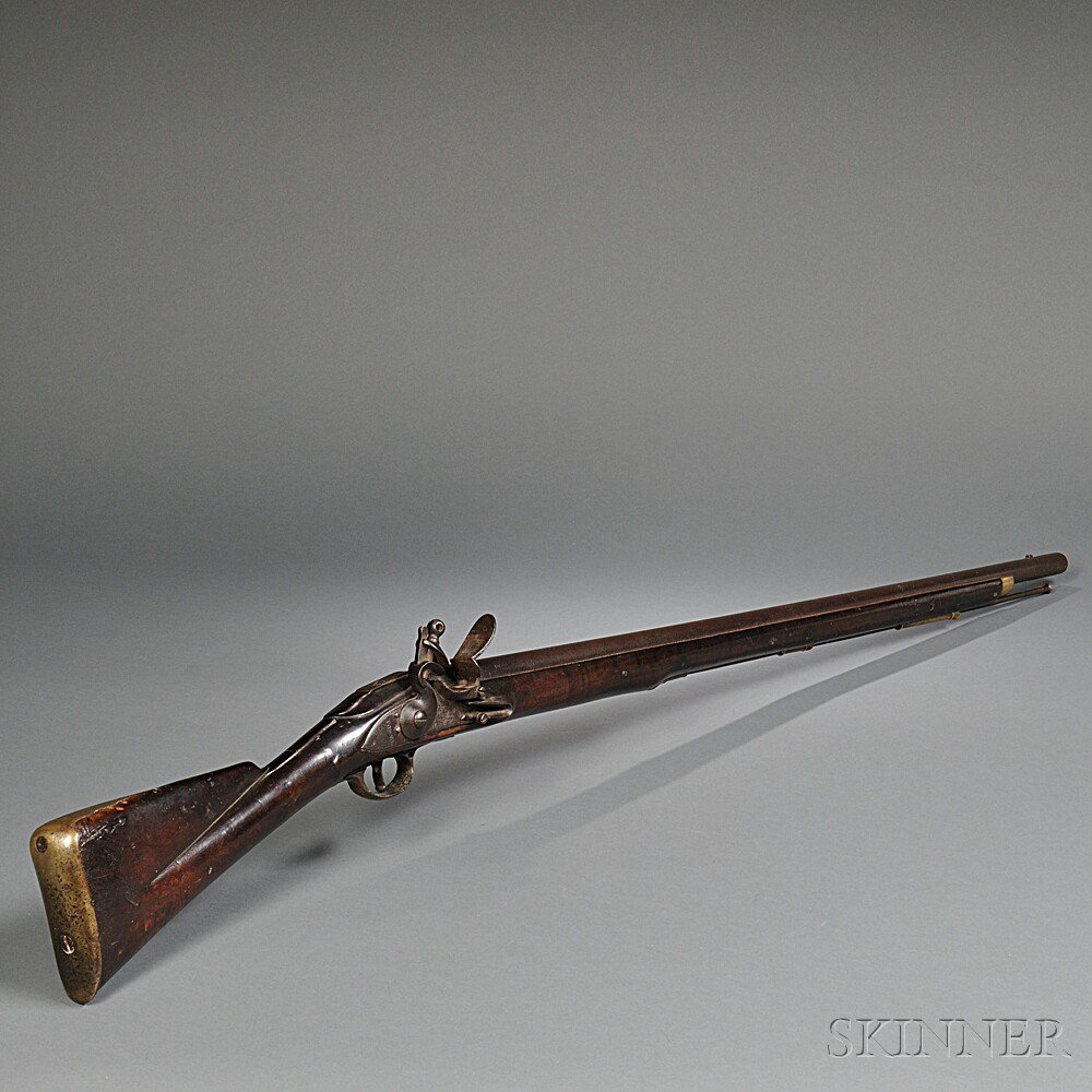 Appraisal: Pattern Short Land Musket c late th century walnut stock