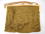 Appraisal: A pre-revolution Russian carat gold lady's evening bag the clasp