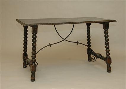 Appraisal: Flemish Baroque-Style Trestle Table