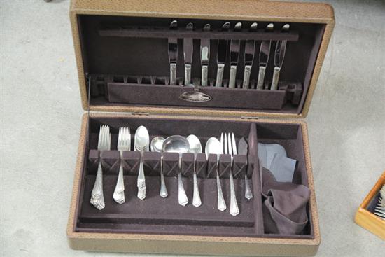 Appraisal: SET OF EASTERLING STERLING SILVER FLATWARE In the Rosemary pattern