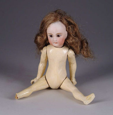 Appraisal: CLOSED-MOUTH BELTON DOLL Closed-mouth Belton on a five-piece composition body