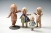 Appraisal: KEWPIE DOLLS - Lot of four period bisque Kewpie dolls