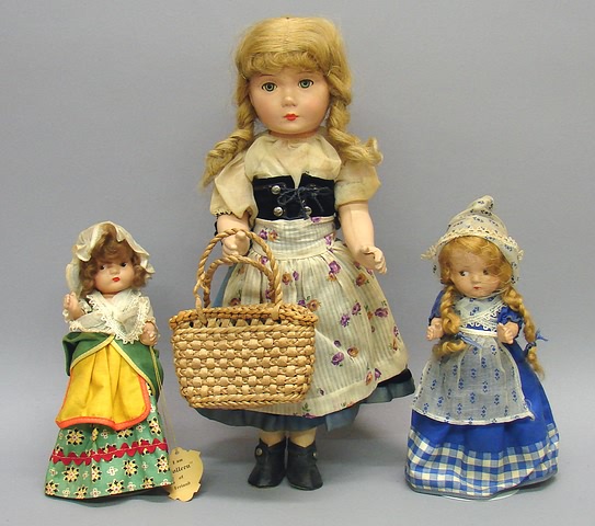 Appraisal: Lot of dolls Colleen Irish lass Dutch girl Both of