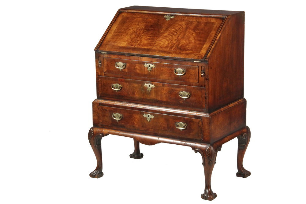 Appraisal: ENGLISH SLANT FRONT DESK - th c William and Mary