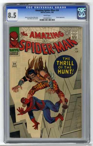 Appraisal: Amazing Spider-Man CGC Marvel Comics Stan Lee and Steve Ditko