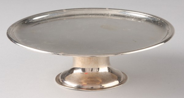 Appraisal: English sterling compote hallmarked PG London t diameter troy oz