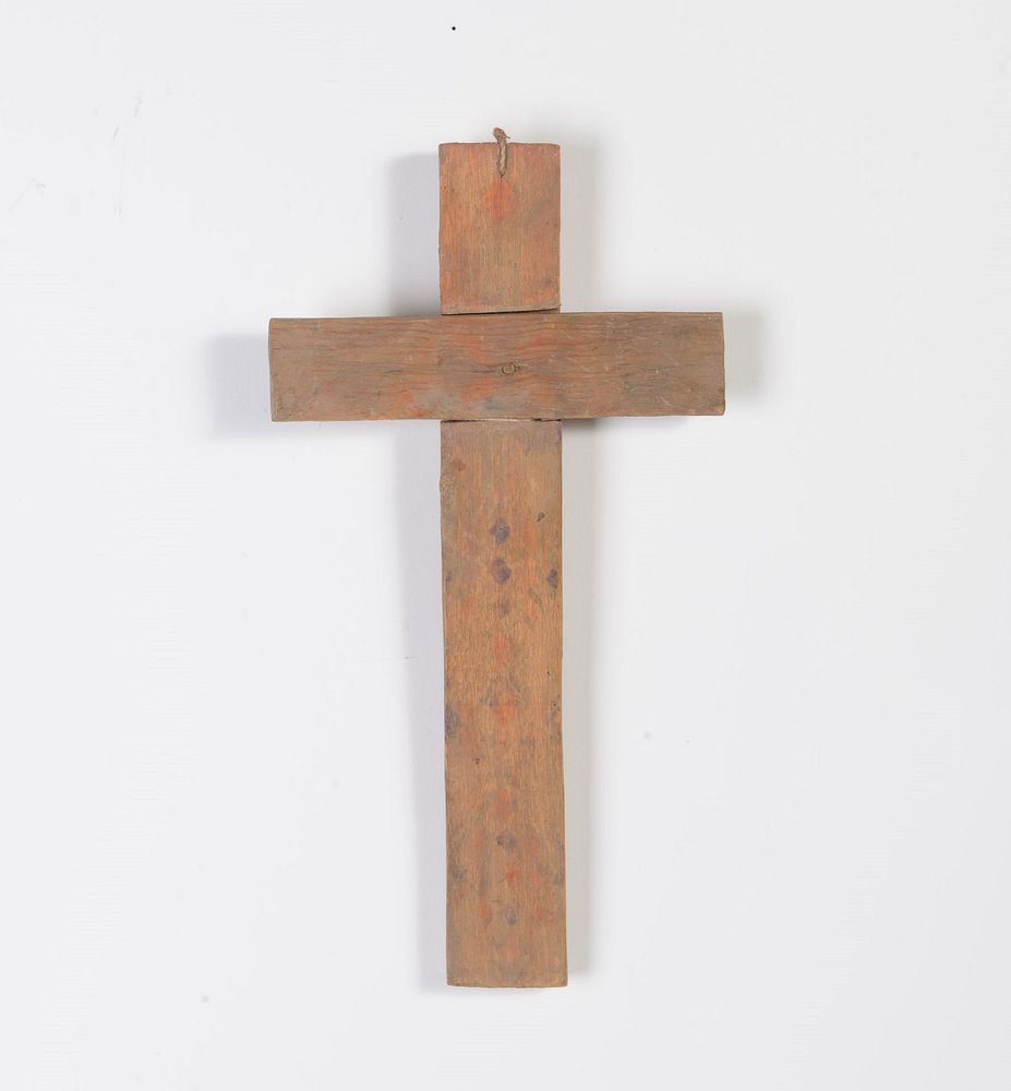 Appraisal: New Mexico Wooden Cross ca New Mexico Wooden Cross ca