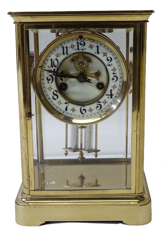 Appraisal: Waterbury Clock Co Brass Case Waterbury Clock Co Brass Case